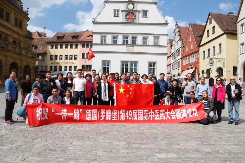 金铠甲参加一带一路国际中医大会