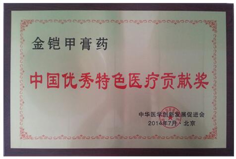 中国优秀特色医疗贡献奖