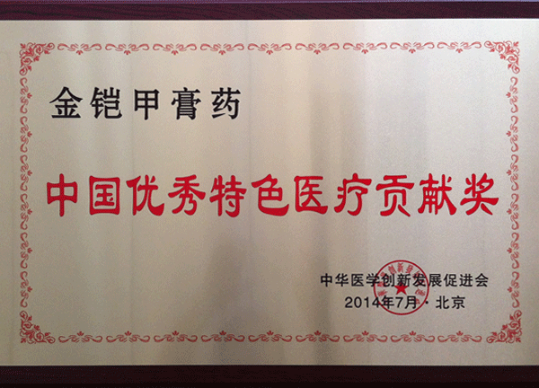 金铠甲特色医疗贡献奖