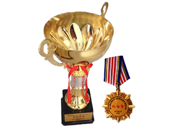 金铠甲奖杯奖章